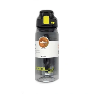 GIPTA K7558 COOL-J ASKILI KİLİTLİ TRITAN MATARA 700ml  SİYAH