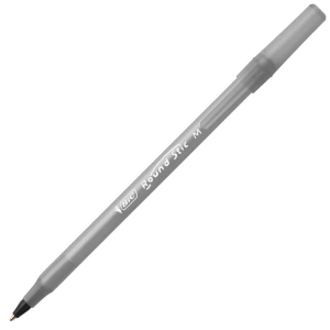 BİC ROUND STICK MEDIUM TÜKENMEZ KALEM SİYAH