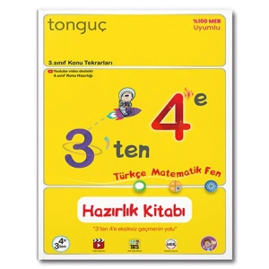 TONGUÇ 3 DEN 4E HAZIRLIK KİTABI