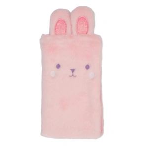 DOLPHIN DLP-PC1498 TAVŞAN KULAKLI PEMBE PELUŞ KALEM ÇANTASI