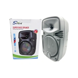 PLATOON PL-4407 4 SUPER BASS 8W LED IŞIKLI BLUETOOTH SPEAKER