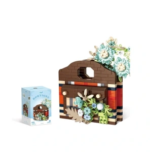 VAGONLIFE PANLOS YKO P1080 ÇANTA ÇİÇEK BUKETİ 605 PARÇA BLOCK OYUNCAK 6+