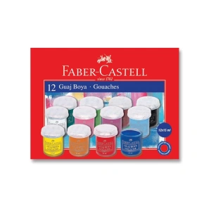 FABER CASTELL GUAJ BOYA 12 RENK