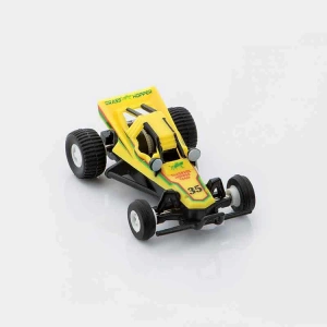 ESHEL MAKET SARI YARIŞ ARABASI 1/75-1/100 2 Lİ