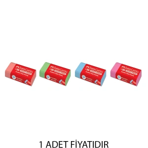 FABER CASTELL RENKLİ DUST-FREE SİLGİ - 187125