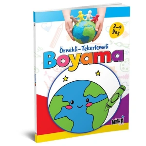 ÖRNEKLİ TEKERLEMELİ BOYAMA 3-4 YAŞ