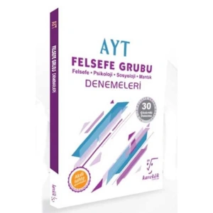 KAREKÖK AYT FELSEFE GRUBU ÇÖZÜMLÜ 30 DENEME