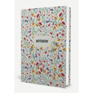 KORİDOR NOTEBOOK 14X20cm BEZ CİLT KAPAKLI ÇİZGİLİ DEFTER - 1