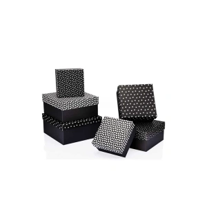 GIPTA STUDIO KARE HEDİYE KUTUSU BX7563 B 160x160X90mm