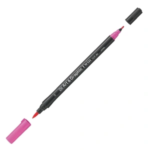 ZIG TUT-80 ART & GRAPHIC TWIN MARKER ÇİFT UCLU KALEMİ OLİVE GREEN