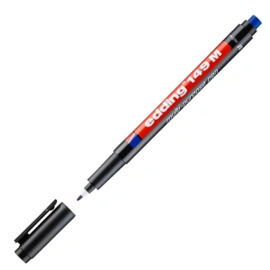 EDDING SİLGİLİ ASETAT KALEMİ ED14901 SİYAH (M)