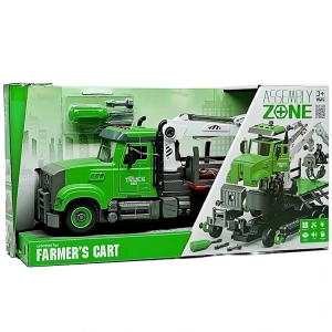 CANEM YW9073AB SÜRTMELİ SESLİ IŞIKLI ÇİFTLİK KAMYONU 3+