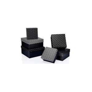 GIPTA STUDIO KARE HEDİYE KUTUSU BX7563 E 225x225x110mm - TEKLİ