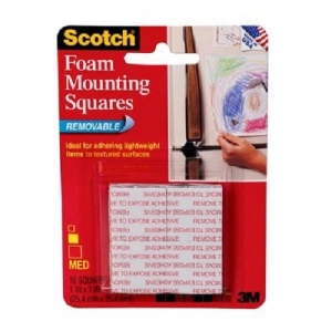 SCOTCH 108 ÇİFTARAFLI YAPIŞIP ÇIKABİLEN KARE BANT