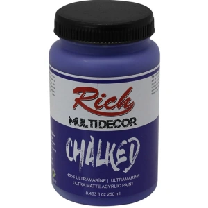RİCH MDC-250-4556 MULTİ DECOR CHALKED 250 CC ULTRAMARİNE
