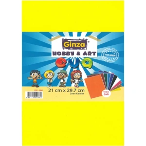 GİNZA KLASİK EVA A4 10LU SARI