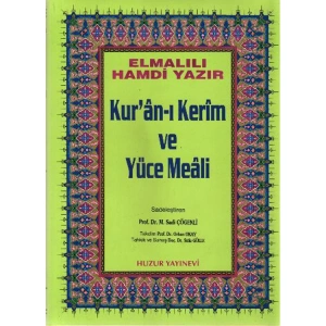 KURANI KERİM YÜCE MEALİ RAHLE BOY