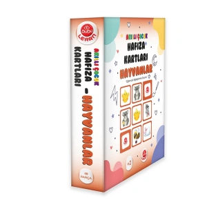 BU-BU AKILLI ÇOCUK HAFIZA KARTI HAYVANLAR BUBU-LRN009