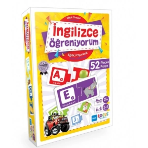 BLUE FOCUS BF111 İNGİLİZCE ÖĞRENİYORUM - EĞİTİCİ OYUN 52 PARÇA