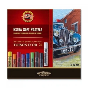 KOH-I NOOR 8555 TOISON DOR EXTRA SOFT PASTEL BOYA 24LÜ