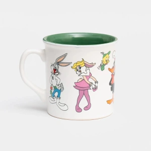 MACMUG 380900 WB100 AMSTERDAM MUG THE JETSONS İÇ KISMI YEŞİL DIŞI KREM SERAMİK KUPA