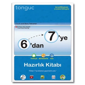 TONGUÇ 6DAN 7YE HAZIRLIK KİTABI