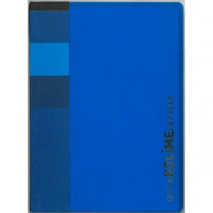 GIPTA İPLİKLİ DİKİŞLİ PP KAPAK A5 56YP. KELİME DEFTERİ - 2190