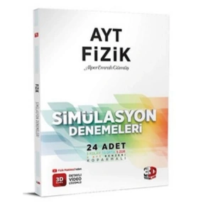 3D AYT FİZİK SİMÜLASYON 24LÜ DENEME