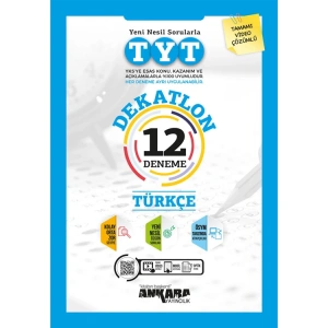 ANKARA YAY.TYT DEKATLON TÜRKÇE DENEM 12 Lİ