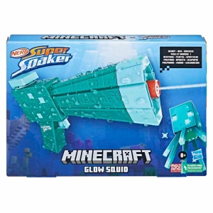 HASBRO NERF F7600 SUPER SOAKER MINECRAFT GLOW SQUID