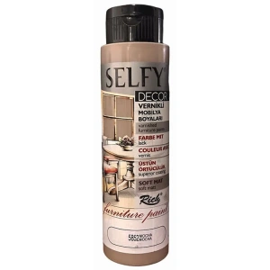 RİCH SLF-500-5852 SELFY DECOR VERNİKLİ AKRİLİK BOYA 500cc.MOCHA