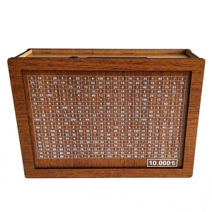 PARABOX AHŞAP HEDEF KUMBARASI  10.000