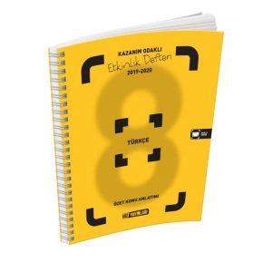 HIZ 8. SINIF TÜRKÇE ETKİNLİKLİ DEFTERİ