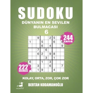 SUDOKU DÜNYANIN EN SEVİLEN BULMACASI - 6