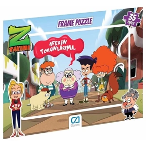 CA GAMES 5163-5164 Z TAKIMI FRAME PUZZLE/YAPBOZ 35 PARÇA