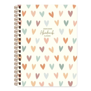 KESKİN 16X23 SPİRALLİ SERT KAPAK AKADEMİK AJANDA - KALP 830230-99