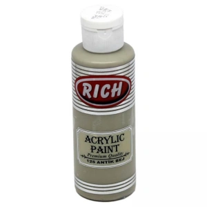 RİCH AKR-120-125 AKRİLİK BOYA 120 CC ANTİK BEJ