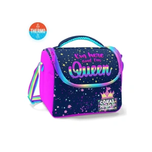 CORAL HIGH 11775 KIDS ÇOK RENKLİ LACİVERT THERMO BESLENME ÇANTASI