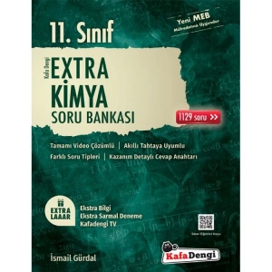 KAFADENGİ 11. SINIF EXTRA KİMYA SORU BANKASI