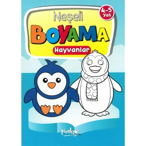 NEŞELİ BOYAMA KİTABIM 4-5 YAŞ 6 KİTAP SET