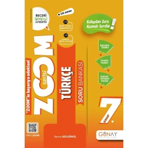 GÜNAY 7. SINIF ZOOM SERİSİ TÜRKÇE SORU BANKASI