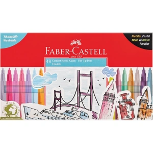 FABER CASTELL COMFORT KEÇELİ KALEM MAXİ SET 48 RENK