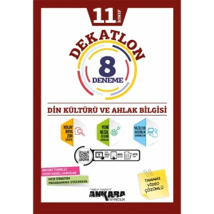 ANKARA YAY.11.SINIF DEKATLON DİN KÜLTÜRÜ DENEME 8 Lİ