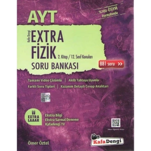 KAFADENGİ AYT EXTRA FİZİK SORU BANKASI 2. KİTAP