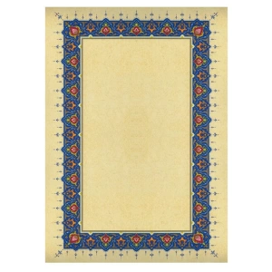 KARİN TESHİPLİ TIPKI BASIM MEŞK KAĞIDI  23x32 NO:17