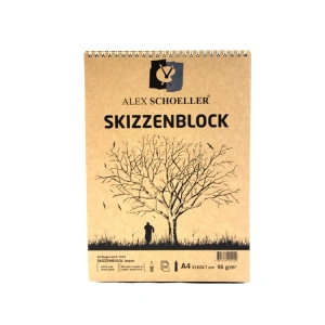 ALEX SPIRALLI KRAFT A4 BLOK 60 YP. ALX-1022