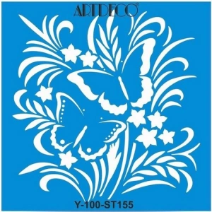 ARTDECO STENCİL 30X30CM KELEBEK DOĞA 155