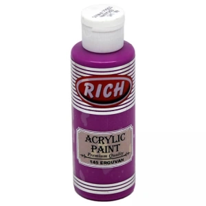 RİCH AKR-120-145 AKRİLİK BOYA 120 CC ERGUVAN