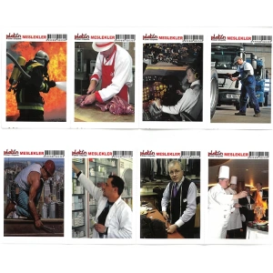 PLATİN STICKER 12x8,5cm MESLEKLER