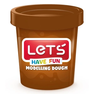 LETS TEK RENK OYUN HAMURU KAHVE 150 GR